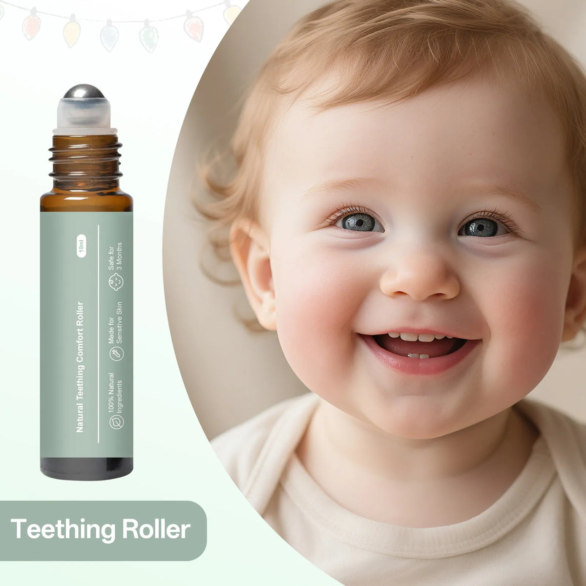 WIIEY Baby Teething Comfort Roller - Make Your Baby Smile Again
